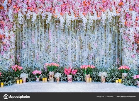 Wedding Flowers Background