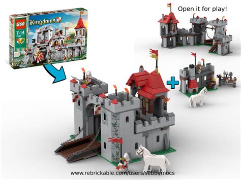 LEGO Kingdoms King's Castle 7946 From BrickLink Studio, 51% OFF