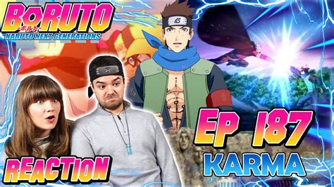 Konohamaru Vs Koji Kashin Boruto Episode 187 Reaction YouTube