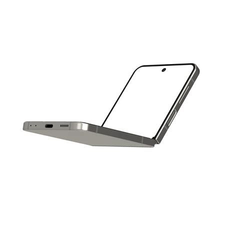 Foldable smartphone transparent mockup 46482694 PNG