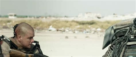 The Heist Scene From Elysium 2013 Using Explosive Rounds R