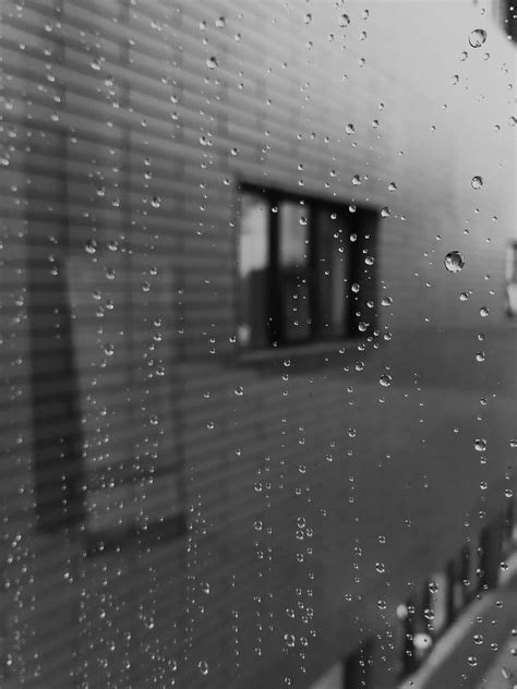 Black And White Rain Wallpapers 4k HD Black And White Rain