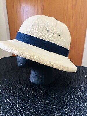 Churchill Ltd Hats Straw Fah Vintage Straw Hat Xtra Long Oval Ebay