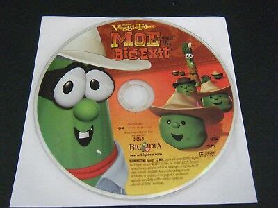 VeggieTales - Moe and the Big Exit (DVD, 2007) - Disc Only!!! 796019799737 | eBay