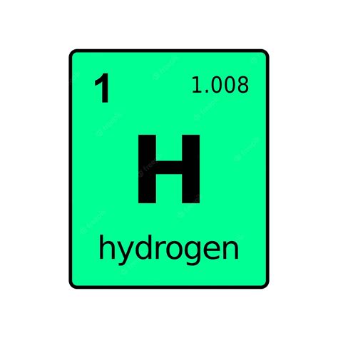 Hydrogen Periodic Table Symbol