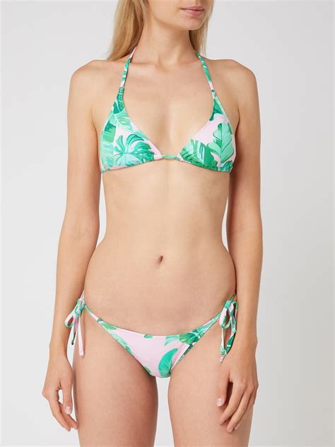 Kup online Guess Trójkątny top bikini różowy