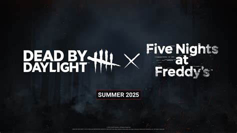dead  daylight   nights  freddys collaboration announced