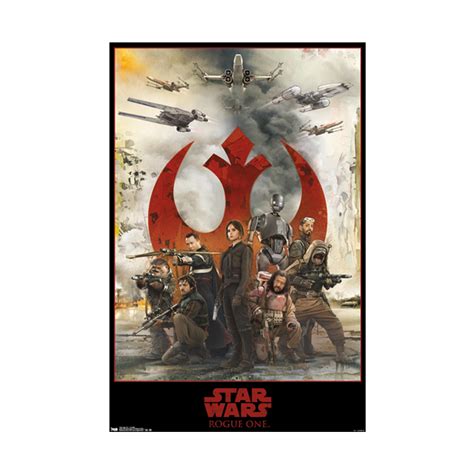 Trends International Star Wars Rogue One Assemble Wall Poster