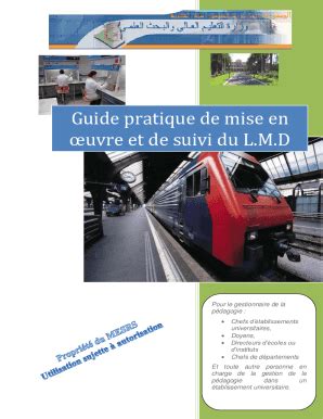 Fillable Online Guide Pratique De Mise En Uvre Et De Suivi Du L M D Fax