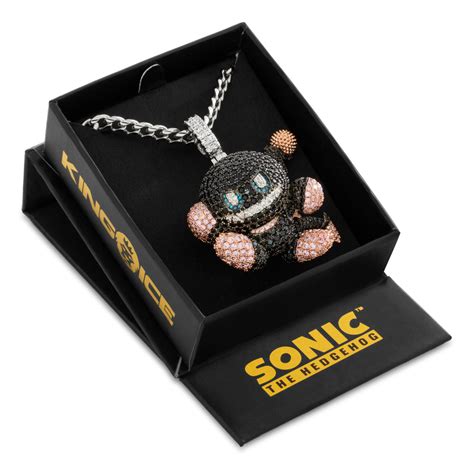 Dark Chao Necklace Sonic The Hedgehog Jewelry King Ice