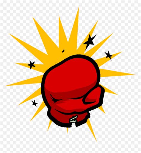 Boxing Gloves Punching Clip Art - Cartoon Boxing Glove Punch, HD Png ...