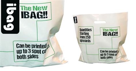 ibag - 100% recyclable ibag Heavy Duty Shopper biobag D2W Biodegradable ...