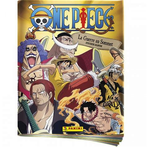 Panini One Piece La Guerre Au Sommet Album Range Cartes Jeu De