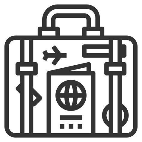 TOURISM LINE ICON LOGO VECTOR 6820333 Vector Art at Vecteezy