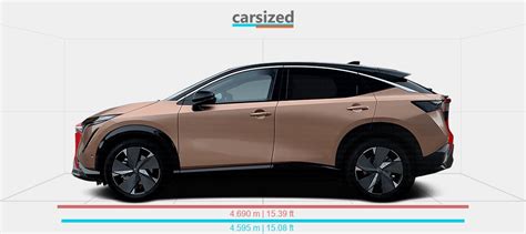 Dimensions Nissan Ariya Present Vs Toyota Bz X Present