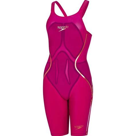 Speedo Womens Fastskin Lzr X Openback Kneeskin Professional Swimwear