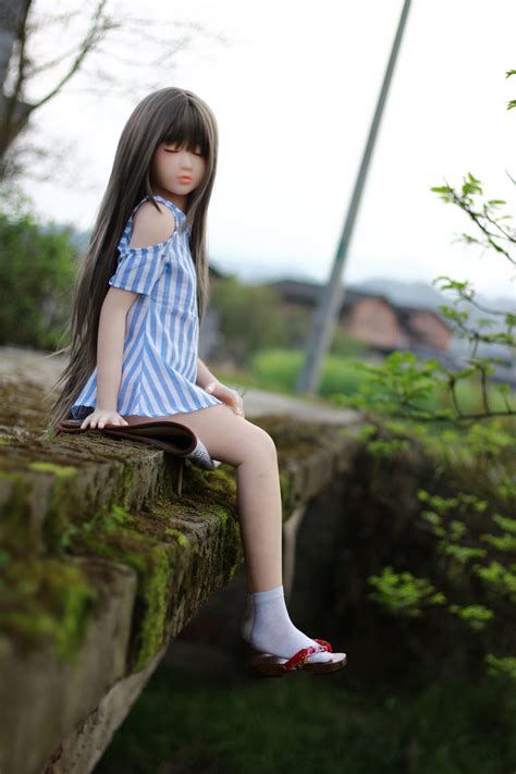 Nita Flat Chest Eye Closed Mini Sex Doll Vsdoll