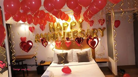 Best Romantic Anniversary Room Decoration Ideas For Husband And Wife At