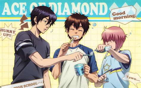 Ace Of The Diamond Japanese Manga Eijun Sawamura Nobunaga Shimazaki