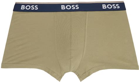 Boss Three Pack Multicolor Boxers Boss