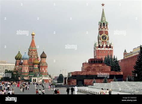 Moscow Red Square Stock Photo Alamy