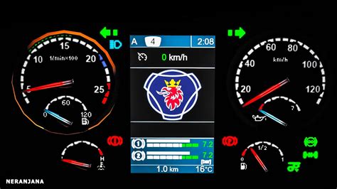 Realistic Scania R Streamline Dashboard Computer Mod Ets Mods V