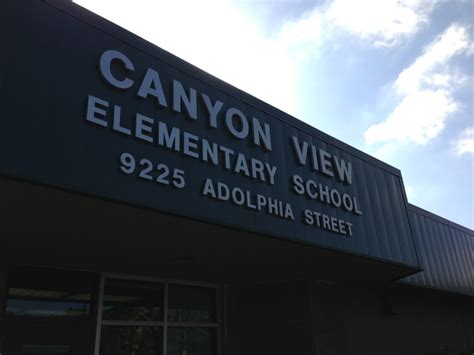 Canyon View Elementary School - Elementary Schools - 9225 Adolphia St ...