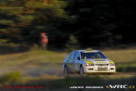 Osokin Yuriy Kalnin Ain Rs Mitsubishi Lancer Evo Viii Rally