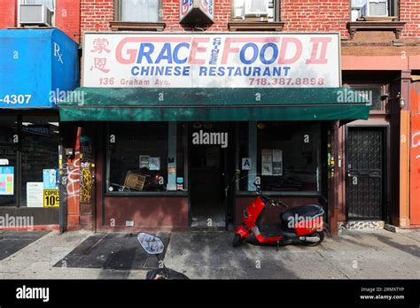 Grace Chinese Food 136 Graham Ave Brooklyn New York Nyc Storefront