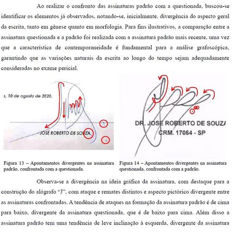 Per Cia Da Pf Conclui Que Assinatura De M Dico Em Laudo Publicado Por