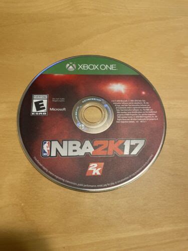 Nba 2k17 Microsoft Xbox One 710425497926 Ebay