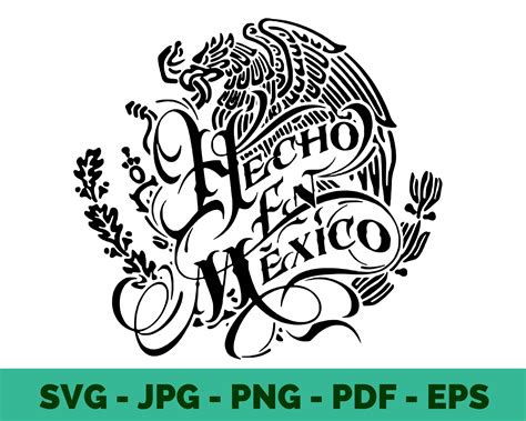 Hecho En Mexico Svg Mexican Svg Latina Svg Belicon Svg Mexico Etsy