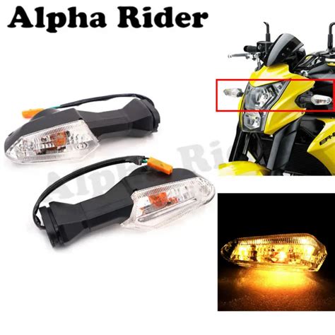 Front Turn Signals Light Blinkers Indicators For Kawasaki Z Z