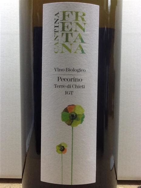 2012 Cantina Frentana Pecorino Vino Biologico Pecorino Terre Di Chieti