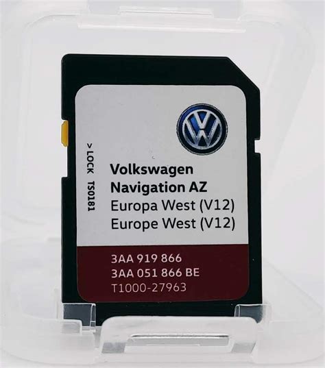 Buy VW Navigation AZ Europe West V12 RNS315 RNS 315 Version 2020 SD