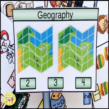 Geography Activities And Task Cards By Teaching Tykes TpT