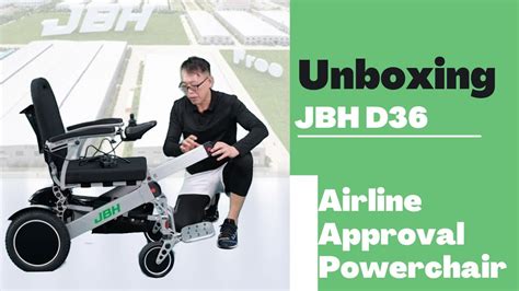 Unboxing Jbh D36 Folding Powerchair Jbh Wheelchair New Launch Model