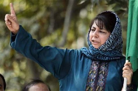 Indian Kashmir Gets First Woman Chief Minister Woman Leader Kashmir