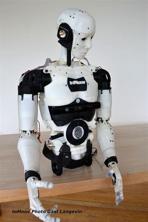 Inmoov Is A D Printable Humanoid Robot The Aim Of This Project Is To