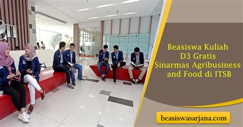 Beasiswa Sinarmas Agribusiness And Food