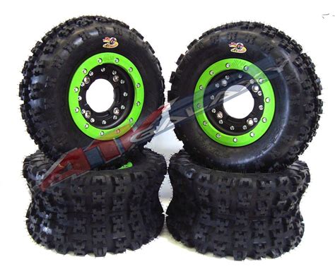 Hiper Cf Beadlock Wheels Gbc Xc Master Tires Front Rear Kit Kawasaki