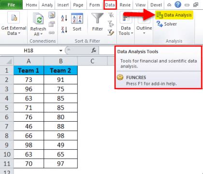 Data Analysis Tool In Excel Examples How To Use Data Analysis Tool