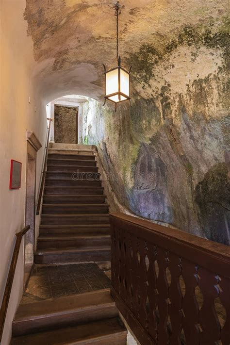 Walking Through Predjama Castle Editorial Photo Image Of Historic