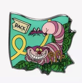 Cheshire Cat Hot Topic Alice In Wonderland Puzzle Blind Box Loungefly Disney Pin