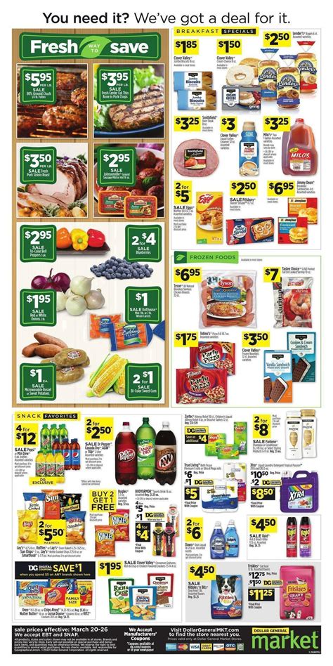 Dollar General Market Ad Weekly Ads And Circulars From March 20 Page 2