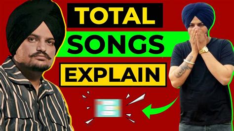 Explain Sidhu Moosewala Songs Total Songs Sidhu Moose Wala New Song Leak Explainervideo