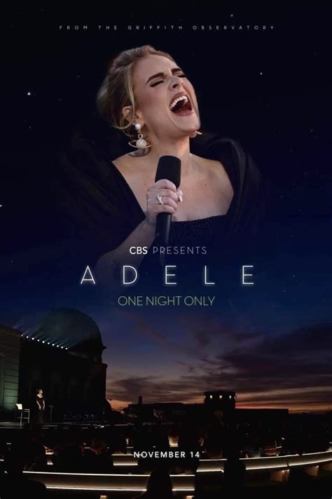 Adele One Night Only 2021 Posters The Movie Database TMDB