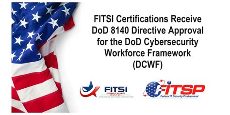 Federal It Security Institutes Certifications Receive Dod 8140