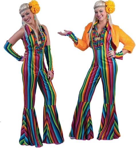 Hippie Kostuum Ibiza Hippie Jumpsuit Vrouw Maat