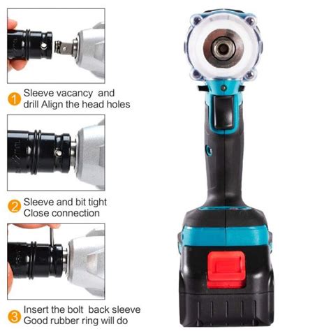 Drillpro 388VF Brushless / Cordless Electric Impact Wrench – John's ...